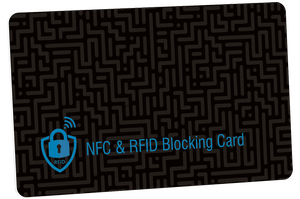 Anti-skimming shield card, RFID protection 1256123